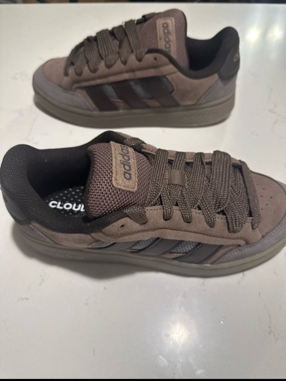 Adidas GC Alpha SK8 Earth Strata Brown Skate Shoes Size US Men 8.5 / Women 9.5